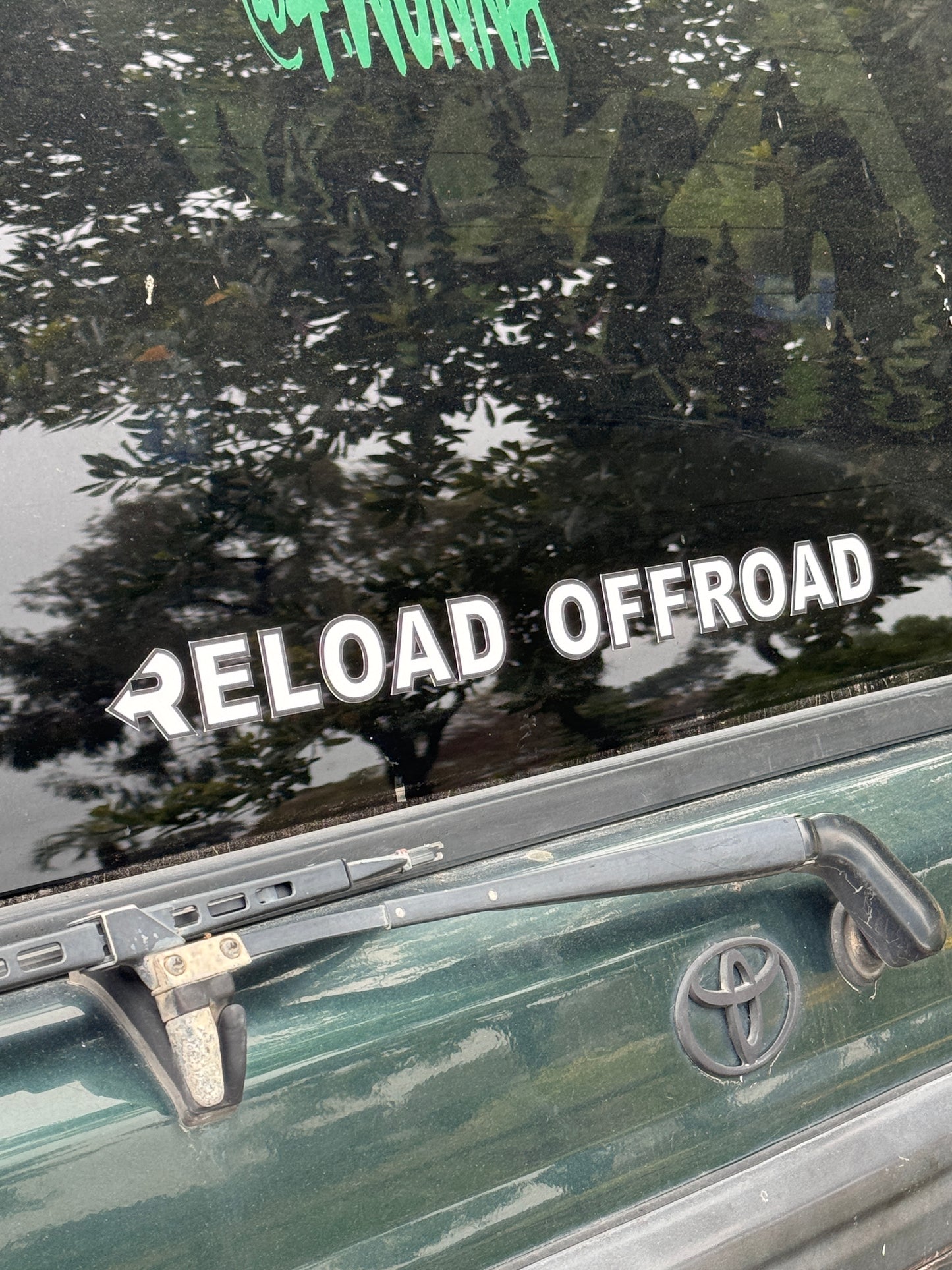 “Reload Offroad” Transfer Sticker